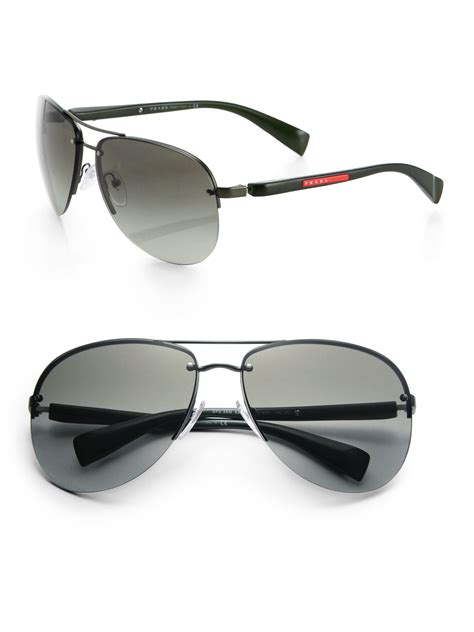 prada sunglasses men aviator